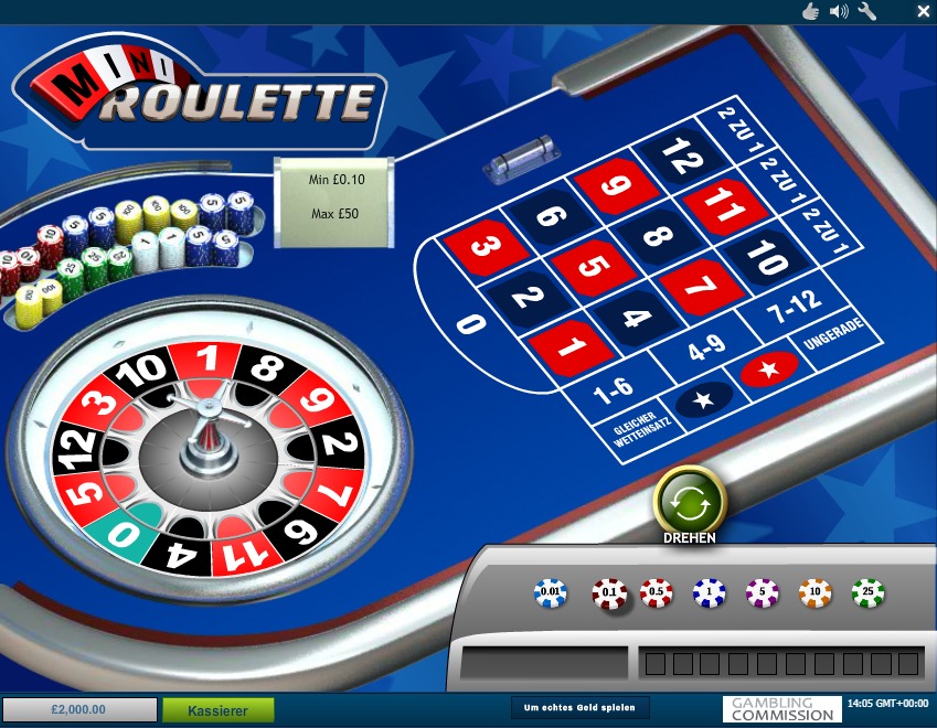 mini roulette online